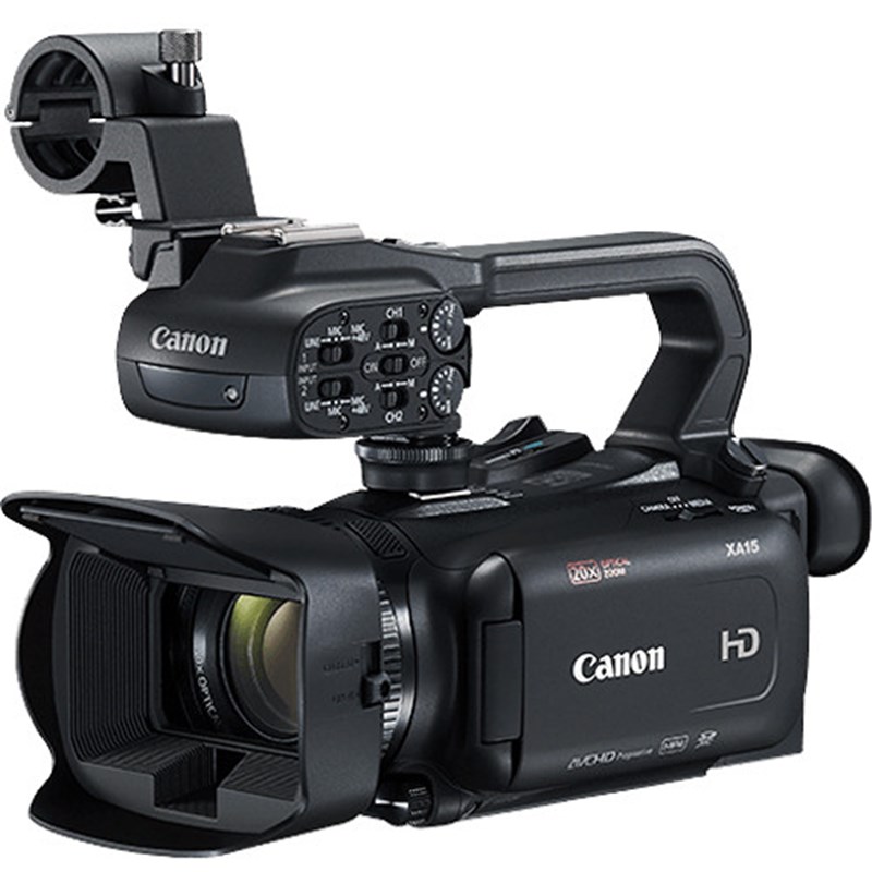 מצלמת וידאו מקצועי קנון Canon XA15 Compact Full HD Camcorder