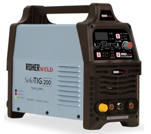  רתכת TIG PULSE ארגון אינוורטר דיגיטלית 200A לריתוך ברזל ונירוסטה - 1095264 ROHER TOOLS