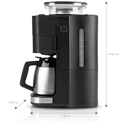 מכשיר להכנת קפה פילטר טוחנת Beem Fresh Aroma Perfect III .