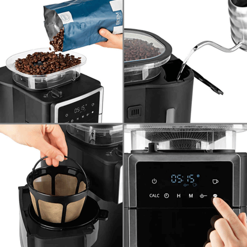 מכשיר להכנת קפה פילטר טוחנת Beem Fresh Aroma Perfect III .