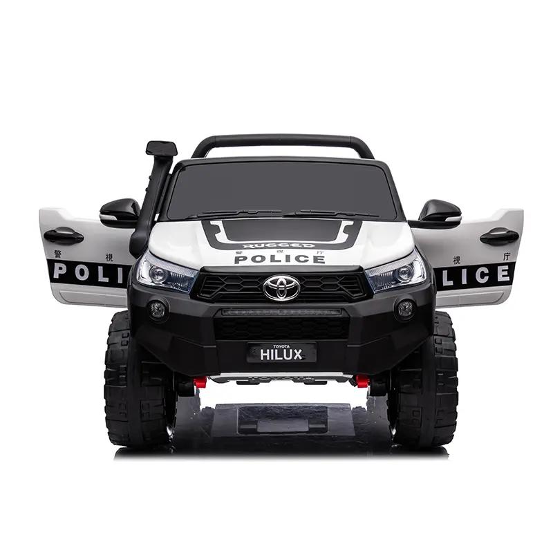 ג׳יפ ממונע טויוטה HILUX משטרתי 24v עם מסך מולטימדיה