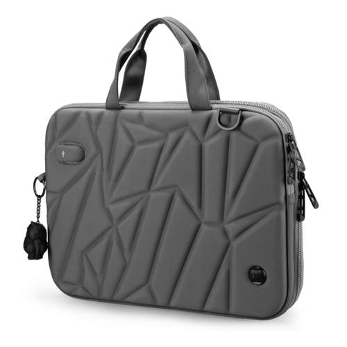 תיק צד למחשב בגודל 16 אינץ Swiss Digital Vacallo בצבע אפור
