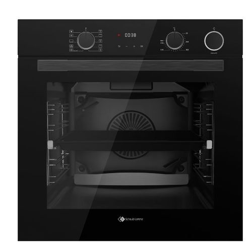 תנור בנוי Schaub Lorenz SF80B AirFry זכוכית שחורה