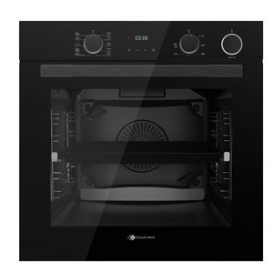 תנור בנוי Schaub Lorenz SF80B AirFry זכוכית שחורה