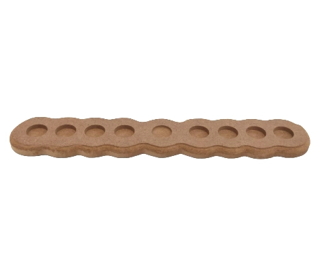 חנוכייה MDF גלית - 22 ס"מ