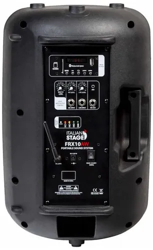 רמקול בידורית 10″ כולל נגן,Bluetooth ומיקרופון אלחוטי מבית Italian Stage