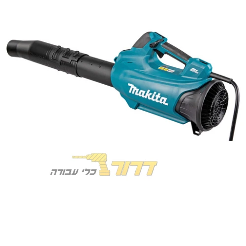 מפוח יד נטען- חיבור קו+ 2 סוללות-5ah 40V ומטען, 40V מקיטה UB003CZ