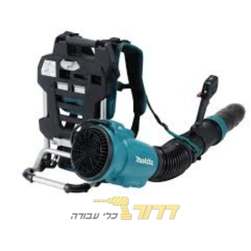 מפוח גב נטען+ 2 סוללות-5ah 40V ומטען, 40V מקיטה UB004CZ