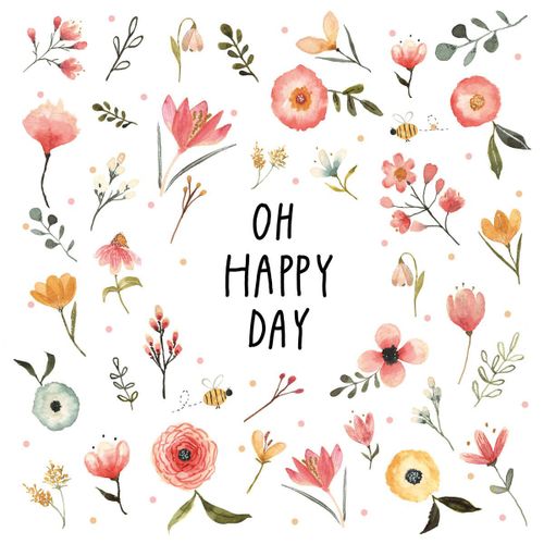 חבילת מפיות Oh Happy Day Napkin