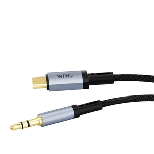 כבל מתאם WIWU Legend Wi-C048T Type-C to AUX audio