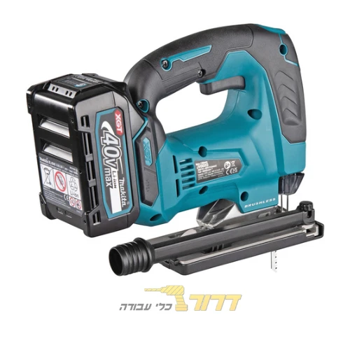 מסור אנכי נטען+ 2 סוללות-5ah 40V ומטען, 40V מקיטה JV002GZ