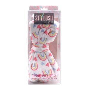 סרט ראש פפיון לטיפוח - לבבות וקשתות סטיילוש