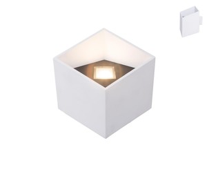 קיר לבן LED 2X6W