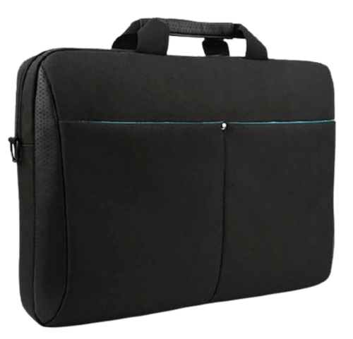 תיק אופנתי למחשב נייד בצבע שחור 