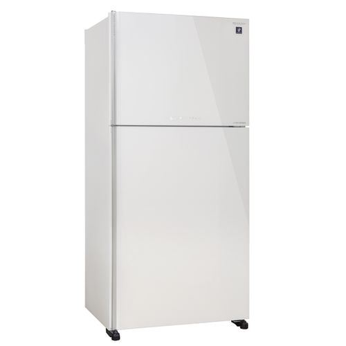 מקרר ‏מקפיא עליון Sharp SJ-4655 ‏558 ‏ליטר שארפ- זכוכית לבנה