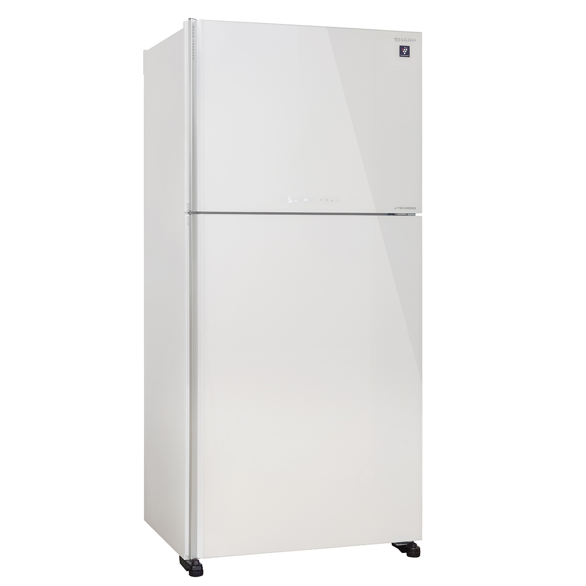 מקרר ‏מקפיא עליון Sharp SJ-4655 ‏558 ‏ליטר שארפ- זכוכית לבנה