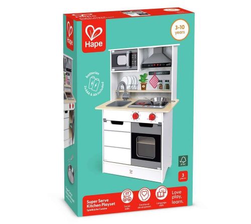 מטבח משחק לילדים מולטי עם אורות וצלילים + מחבת ומרית