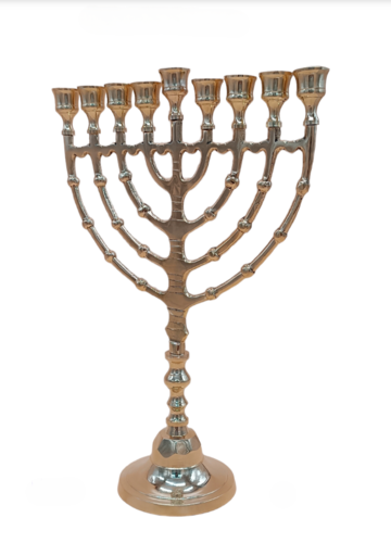 חנוכייה דגם כדורים 15״