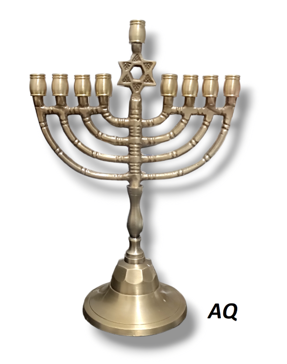 חנוכייה מגן דוד 8״