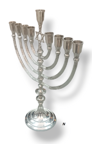 חנוכייה מגן דוד 14״