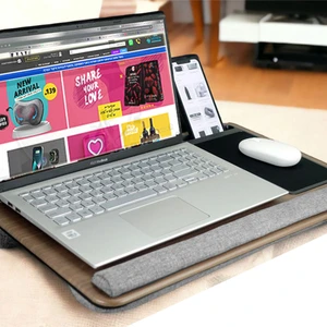 מגש פינוק למחשב נייד וטאבלט Urban - חום כהה