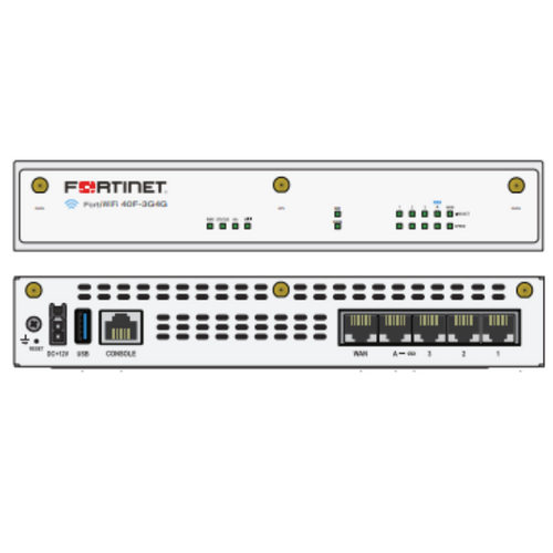 נתב מאובטח Fortinet FortiGate 40F-3G4G Firewall