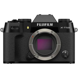 מצלמה ללא מראה FUJIFILM X-T50 גוף בלבד (שחור)