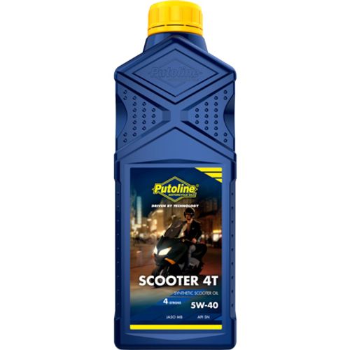 שמן מנוע Putoline Scooter TM 4T 5W-40 סינטטי מלא 1 ליטר לקטנועים