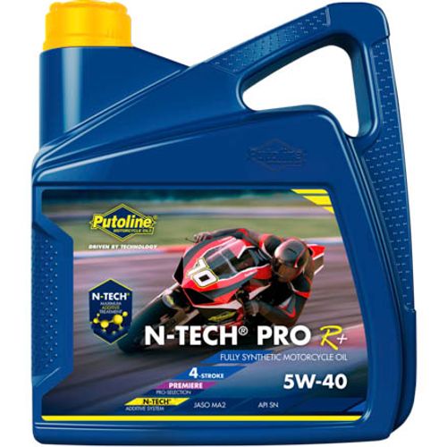 שמן מנוע Putoline N-Tech Pro R+ 4T 5W-40 סינטטי מלא 4 ליטר