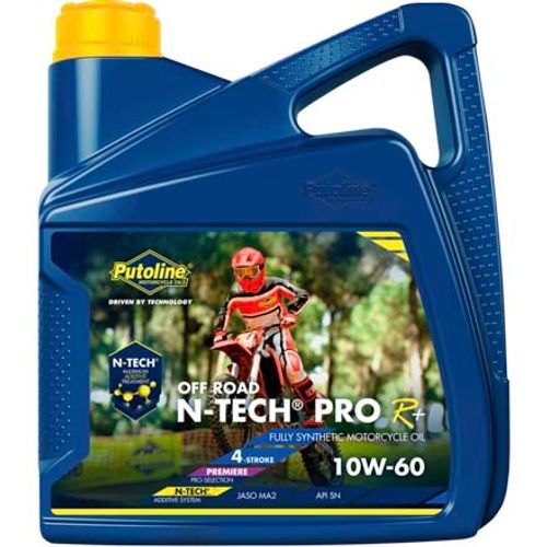 שמן מנוע Putoline N-Tech Pro R+ 4T 10W-60 סינטטי מלא 4 ליטר