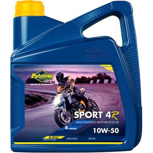 שמן מנוע Putoline Sport 4R 4T 10W-50 חצי סינטטי 4 ליטר