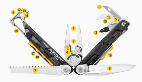 לדרמן SIGNAL כחול - Leatherman