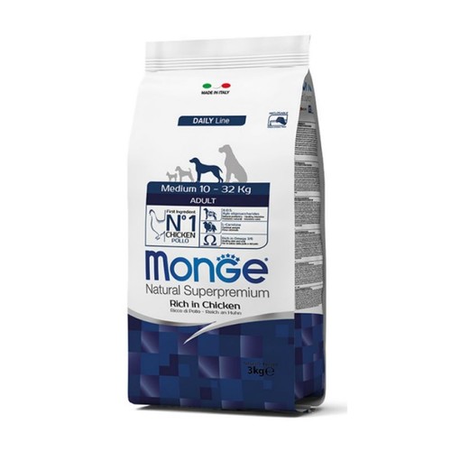 מונג' עוף ואורז 12 ק״ג לכלב Monge