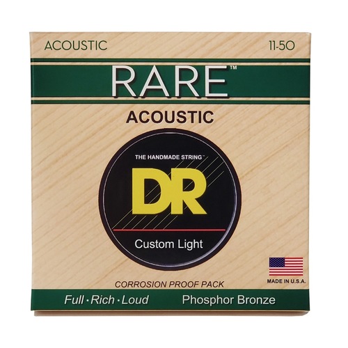 סט מיתרים לאקוסטית DR RARE 11 – 50