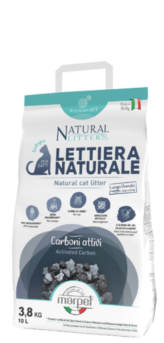 חול לחתולים Natural litter קרבון פעיל 10 ליטר