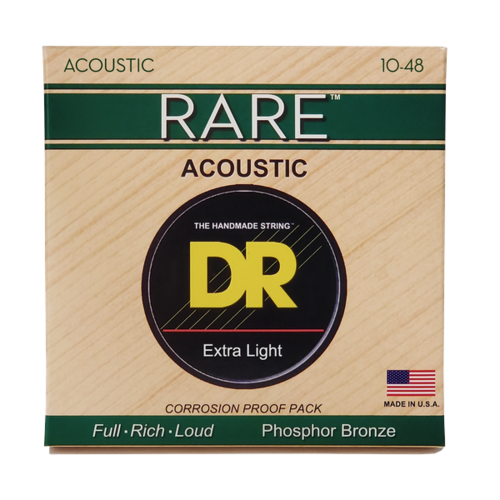 סט מיתרים לאקוסטית DR RARE 10 – 48