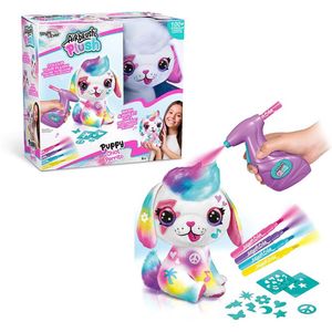 בובה לצביעה וקישוט - AIR BRUSH PLUSH