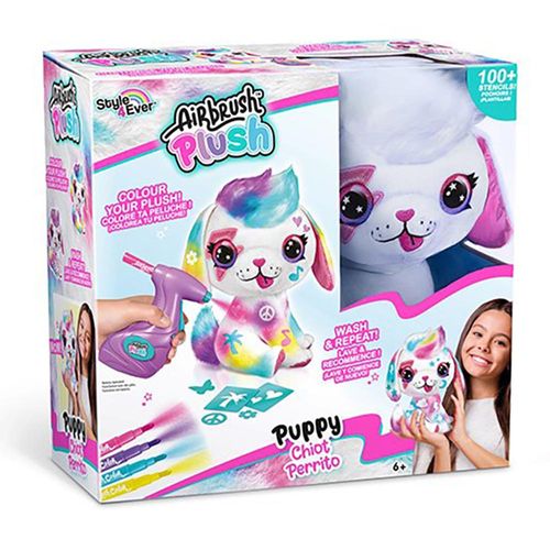 בובה לצביעה וקישוט - AIR BRUSH PLUSH