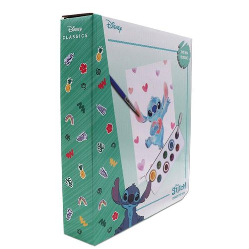 ערכת צבעי מים עם טפטפת לילו וסטיץ