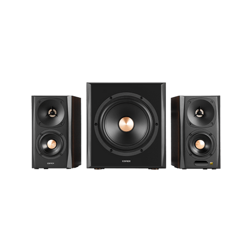 מערכת רמקולים מדפיים Edifier S350DB - Bookshelf Speaker+Sub 2.1 Speaker