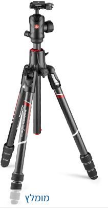חצובת סיבי פחמן לטיולים Manfrotto Befree GT XPRO
