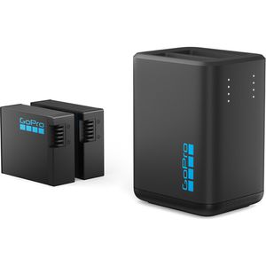 מטען ו2 סוללות למצלמת גופרו GoPro HERO13 Dual Charger + Two Enduro Batteries