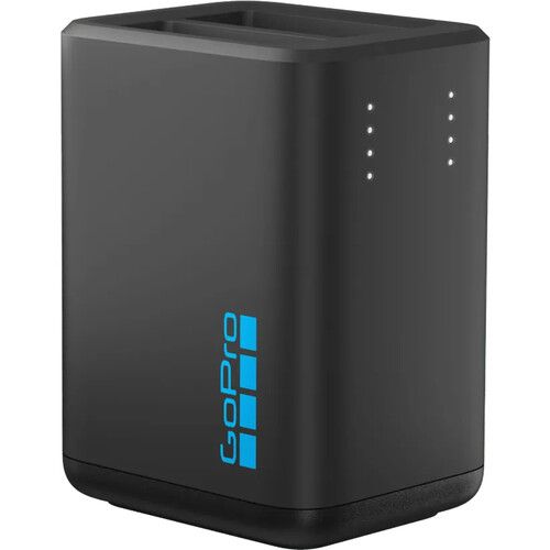 מטען ו2 סוללות למצלמת גופרו GoPro HERO13 Dual Charger + Two Enduro Batteries