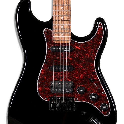 גיטרה חשמלית SQOE SEST230 בצבע Gloss Black