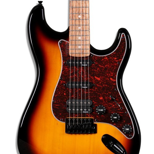 גיטרה חשמלית SQOE SEST230 בצבע Gloss Sunburst
