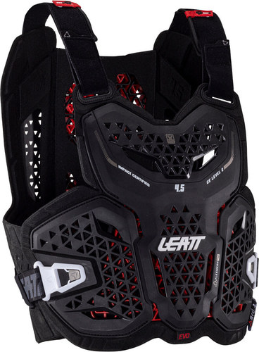 מגן חזה ליט 4.5 איבו שחור - LEATT 4.5 EVO CHEST PROTECTOR 