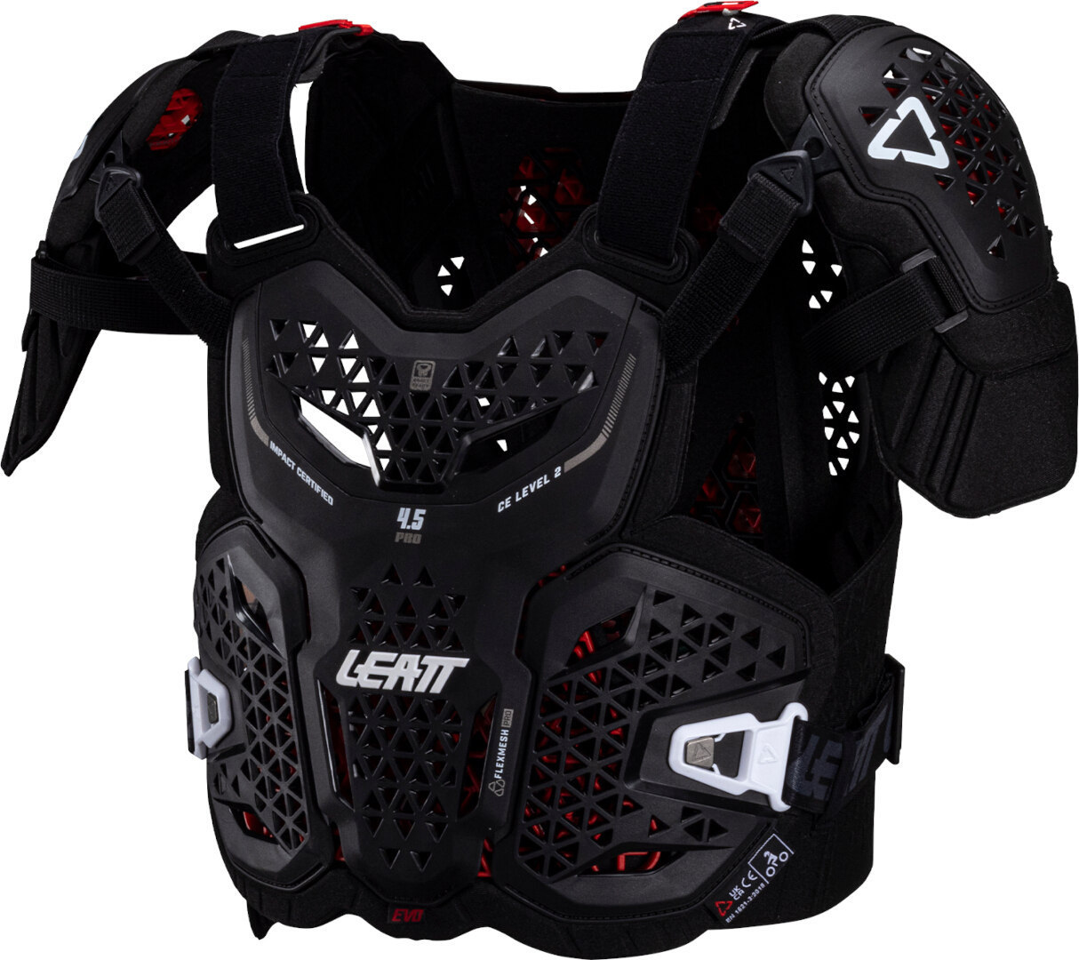 מגן חזה ליט 4.5 פרו איבו שחור - LEATT 4.5 PRO EVO CHEST PROTECTOR
