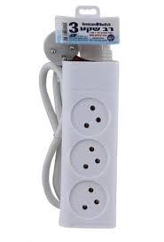 רב שקע SEMICOM SW-MS3-1M+S 