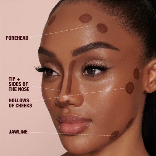 ברונזר - Liquid contour medium-deep moyen-fonce