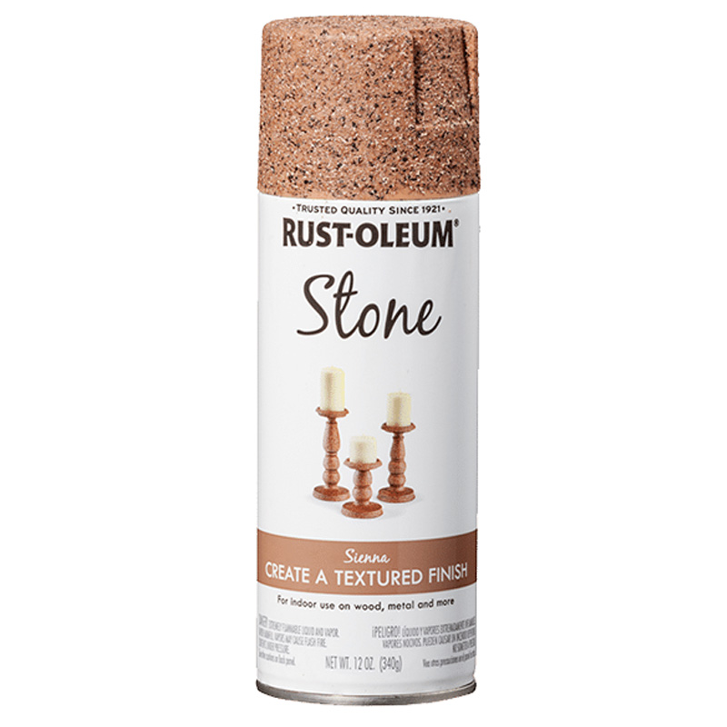 ספריי צבע אפקט אבן - חום בהיר 342732 RUST-OLEUM